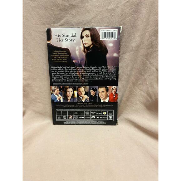 Paramount Media The Good Wife First Season Dvd Cbs Tv Show 209